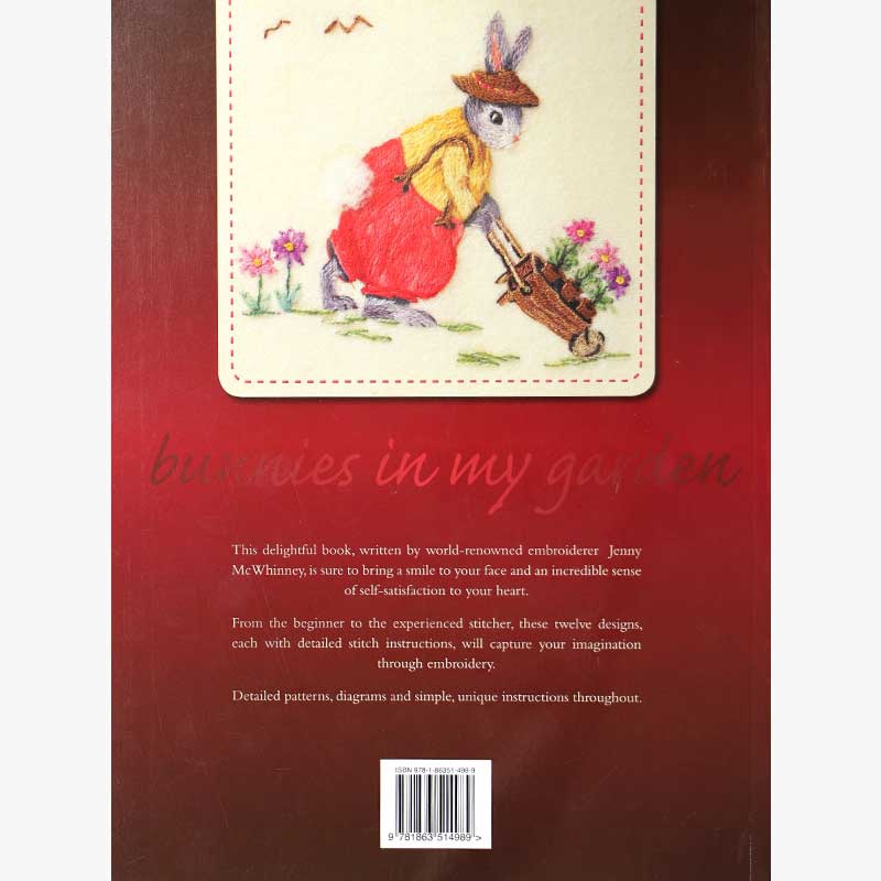 JENNY MCWHINNEY Thread Painting: Bunnies In My Garden 1 6ba133d3-343a-8cc8-90a2-7179796991ab