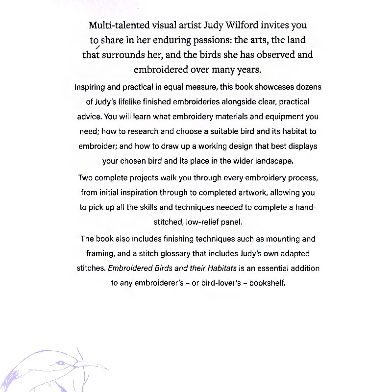 JUDY WILFORD Embroidered Birds and their Habitats 1 0fb29f03-468b-4d9b-8d70-384e56911019