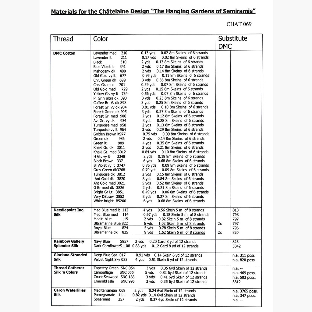 Chatelaine CHAT069 The Hanging Gardens of Semiramis Cross Stitch Pattern 2 8d6d36b2-a629-f0d0-45ac-748aeaf0da1f