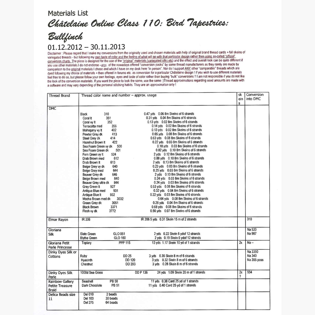Chatelaine ONL110 Bird Tapestry 1 / Bullfinch Cross Stitch Pattern 2 805d8385-d777-88d1-e8f1-95597e1cf1b7
