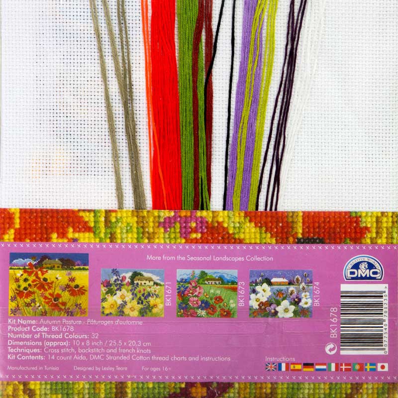 DMC Cross Stitch Kit - Autumn Pasture 1 e99b2cf9-ccd0-a6a2-8835-295db114c780