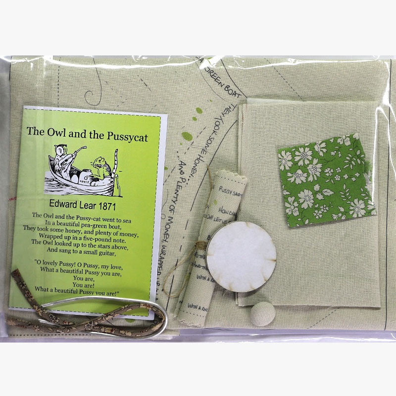 Hare's Nest Stitchery The Owl and the Pussycat Storytime Bag 1 c1daec89-6874-49d2-9677-b4191f6efe08
