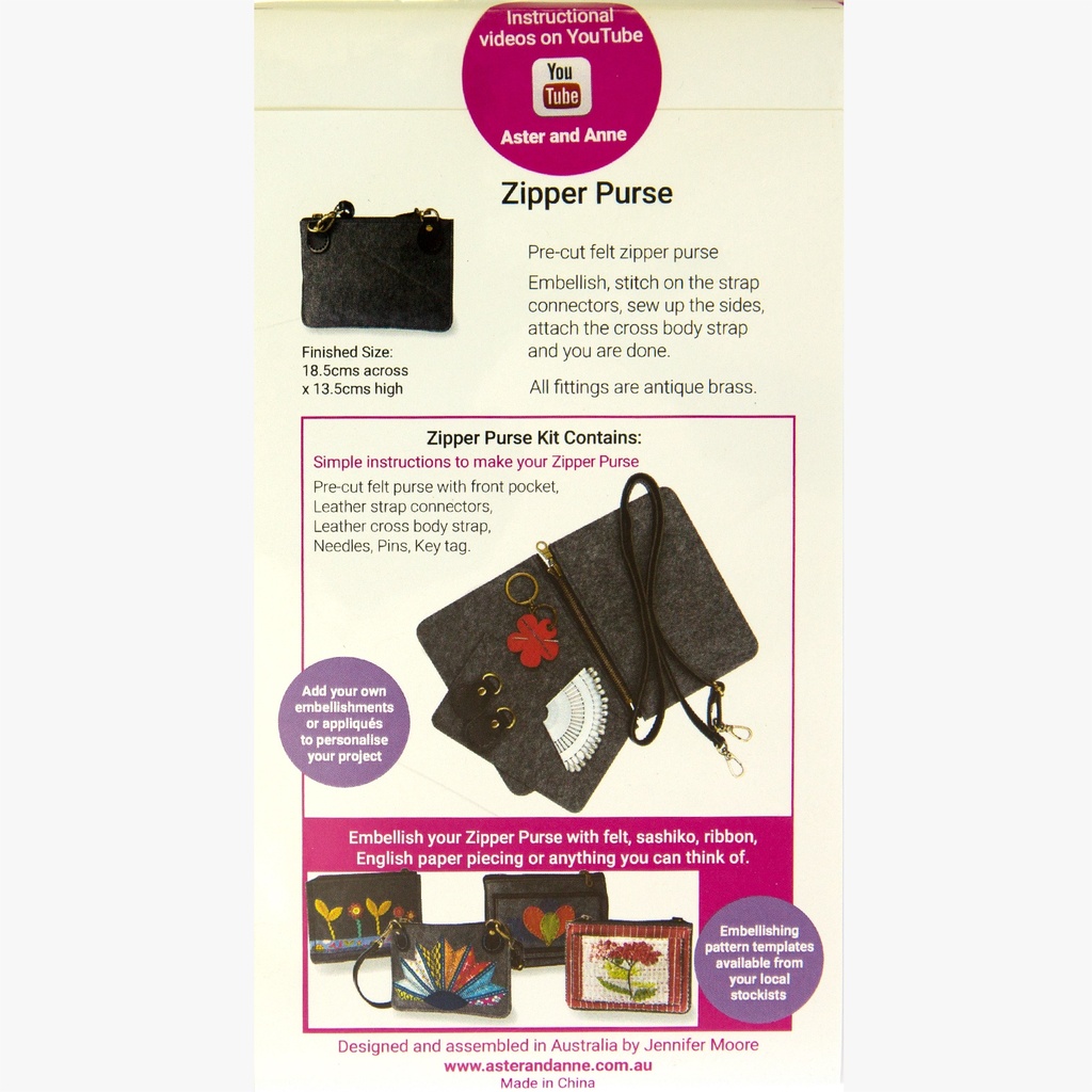 Aster & Anne Zipper Purse 1 f0492f2a-3b98-d6d4-7d94-0ea5046a2f4e