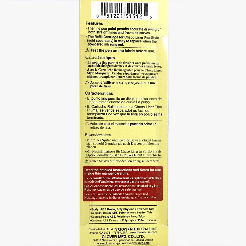 Clover Chaco Liner Pen White 1 47a7fb82-c919-4e59-b97a-7f7be290a230