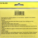 Clover Tracing Paper 434 1 87985738-5f24-4ff7-9afa-d51f17a39b6c