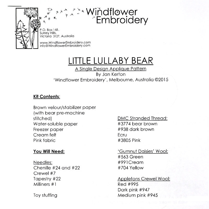 Windflower Little Lullaby 1 856e920a-7034-41cc-aa97-33f25ceee24a