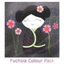 Aster & Anne Kimono Girls Cushion Kit - Fucshia 1 5ae3c68e-545d-4728-bfc7-601819cf47cf