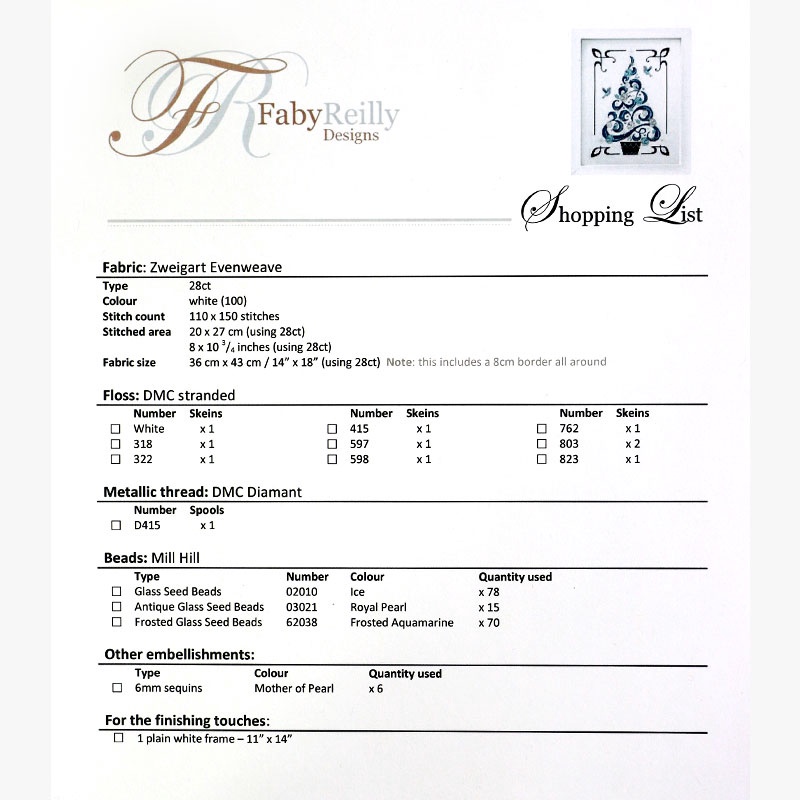 O Tannenbaum in Blue counted cross stitch pattern 1 82adfde3-708d-6501-8710-0fd889a07f57