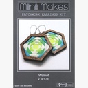 Mini Makes Earrings Walnut Hexagon 1 d55e77de-3d3e-48c2-b261-cc56005bf4ec