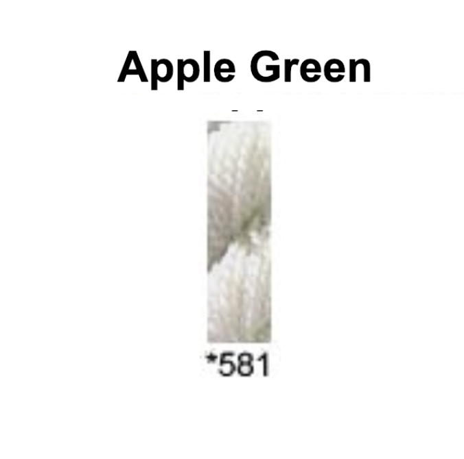 Gumnut Threads Blossoms 581 Apple Green