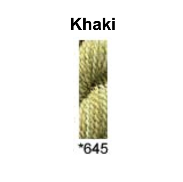 Gumnut Threads Blossoms 645 Khaki