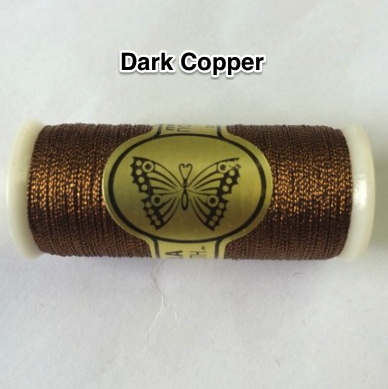 Au Papillon Thread Reel 630 Dark Copper