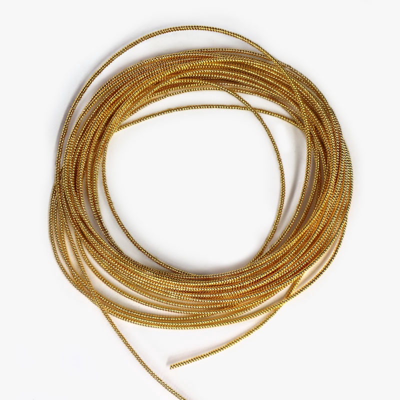 Benton & Johnson Gilt Super Pearl Purl H/E wire