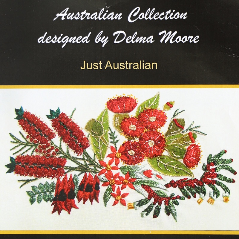 Blackberry Lane Just Australian Brazilian Embroidery Kit