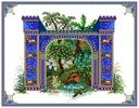 Chatelaine CHAT069 The Hanging Gardens of Semiramis Cross Stitch Pattern