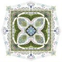 Chatelaine ONL041 The Summer Knotgarden Cross Stitch Pattern