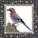 Chatelaine ONL111 Bird Tapestry 2 / Jaybird Cross Stitch Pattern