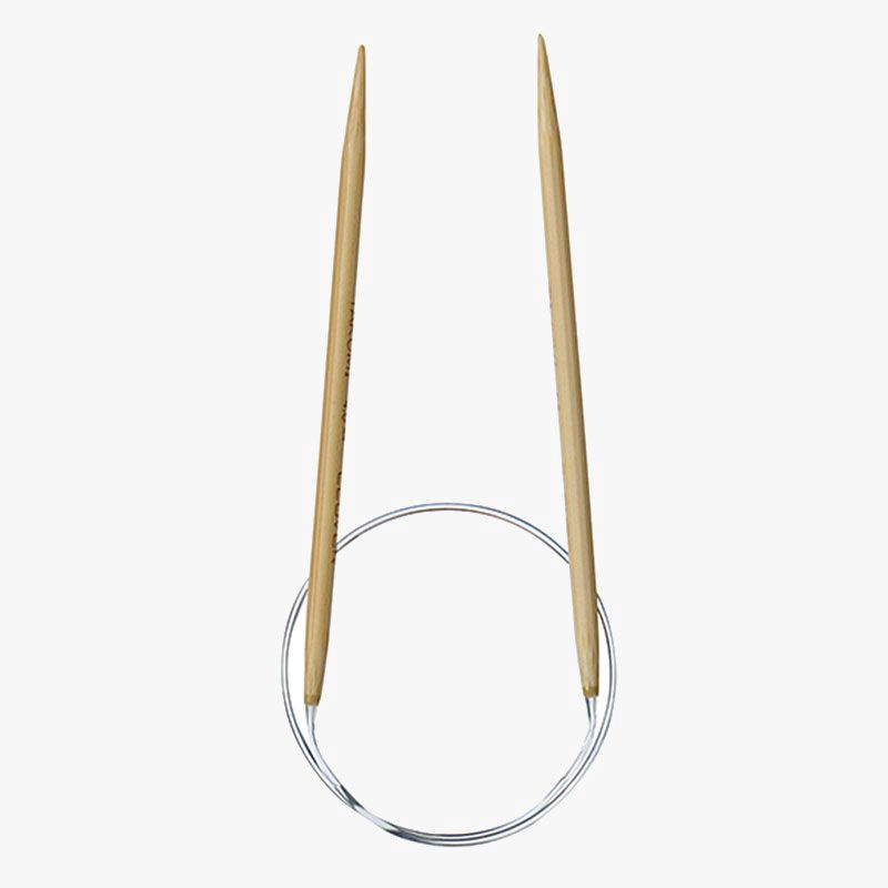 Clover Circular Bamboo Knitting Needles Size 3 (80cm Long)