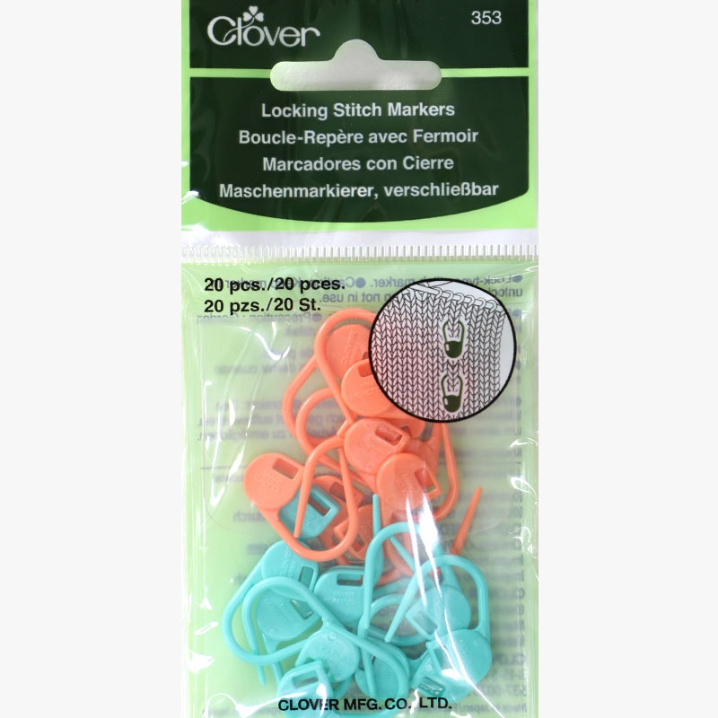 Clover Locking Stitch Marker