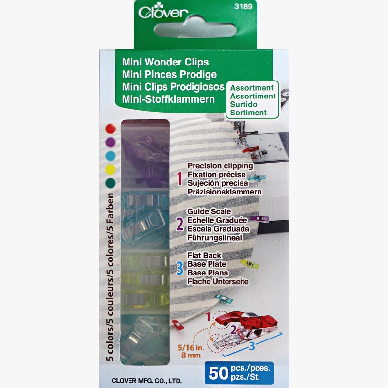 Clover Mini Wonder Clips 50 pcs 3189