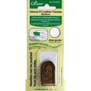 Clover Natural Fit Leather Thimble Medium