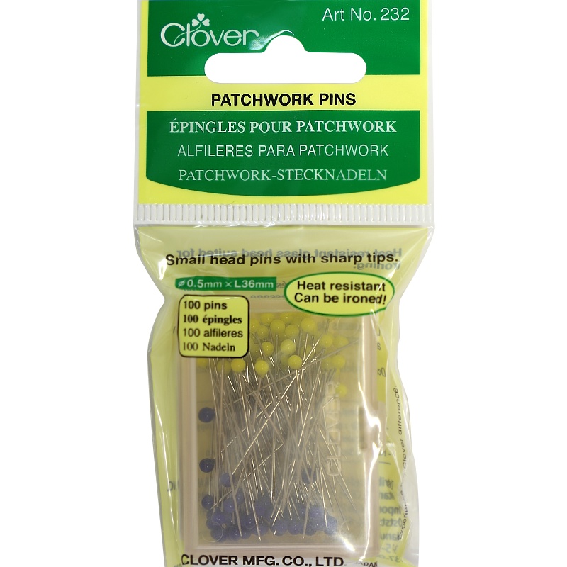 Clover Patchwork Pins 232