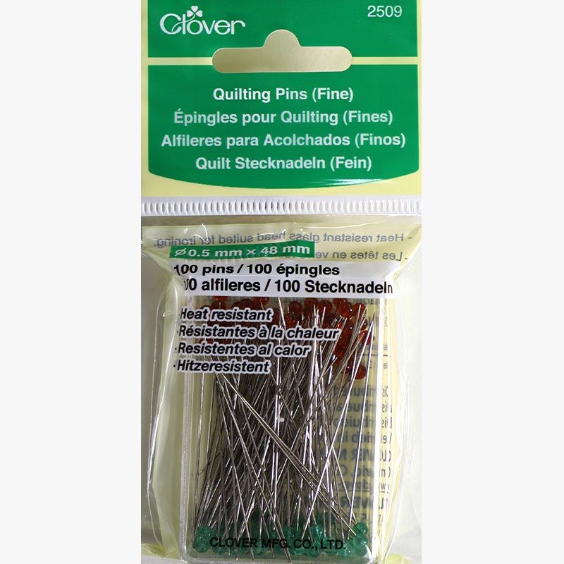 Clover Quilting Pins Fine 2509