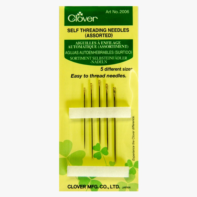 Clover Self Threading Needles
