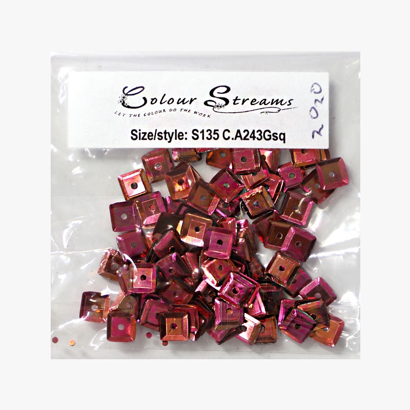 Colour Streams Sequins S135 C.A243 Square