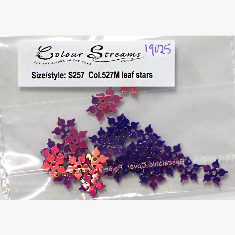 Colour Streams Sequins S41 Snowflake