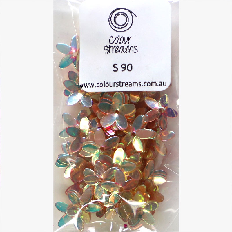 Colour Streams Sequins S90 Daisy Gold