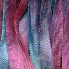Colour Streams Silk Ribbon 4mm 13 Mulberry Blues