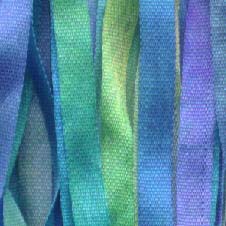 Colour Streams Silk Ribbon 7mm 16 Seascape