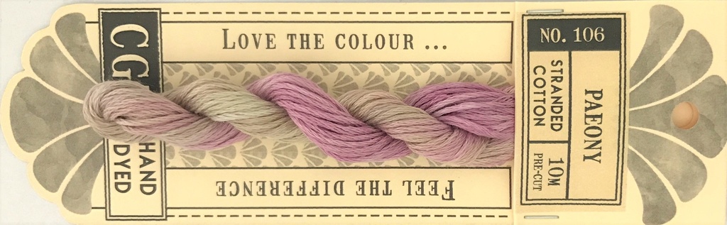 Cottage Garden Stranded Thread 0106 Paeony