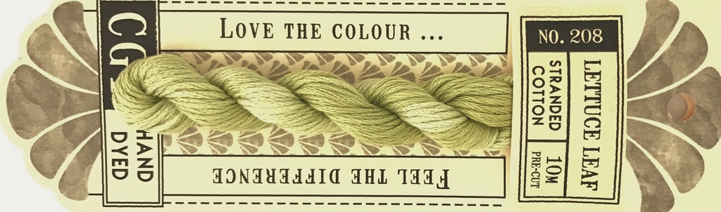 Cottage Garden Stranded Thread 0208 Lettuce Leaf