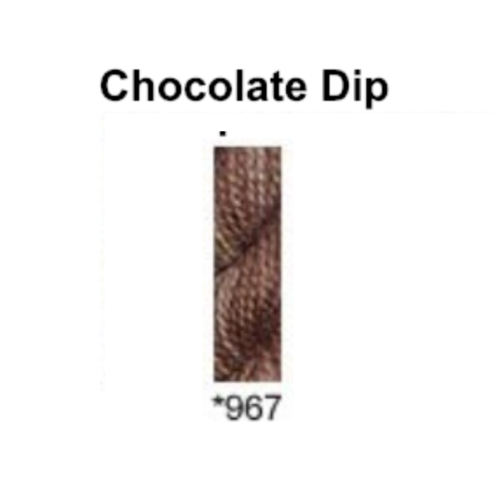 Gumnut Threads Buds 967 Chocolate Dip