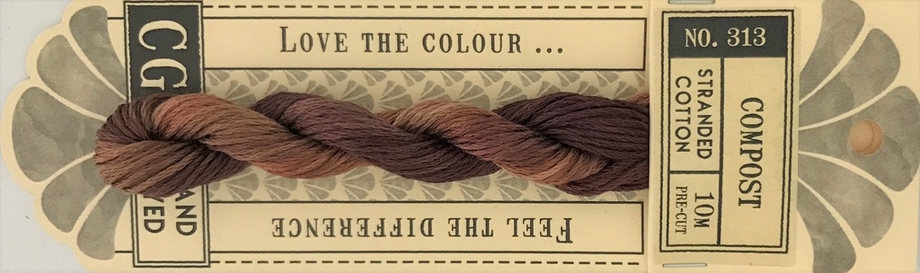 Cottage Garden Stranded Thread 0313 Compost