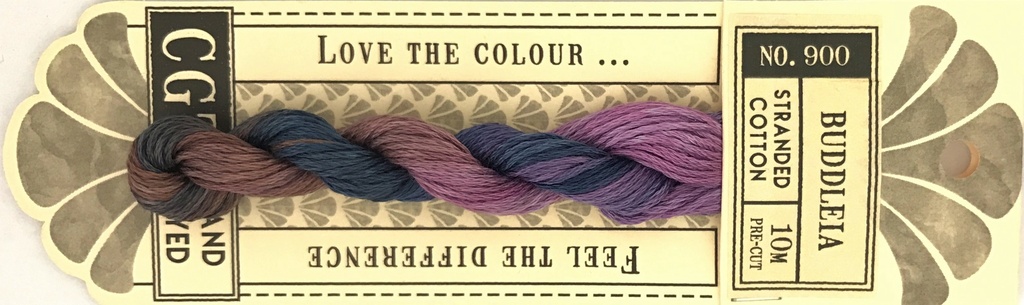 Cottage Garden Stranded Thread 0900 Buddleia