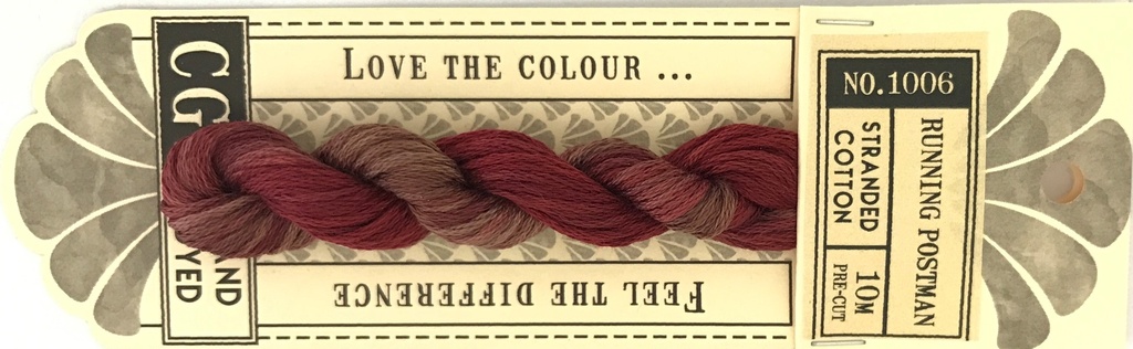 Cottage Garden Stranded Thread 1006 Running Postman