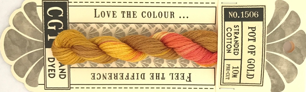 Cottage Garden Stranded Thread 1506 Pot of Gold