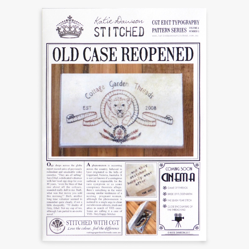 Cottage Garden Threads Old Case Reopened