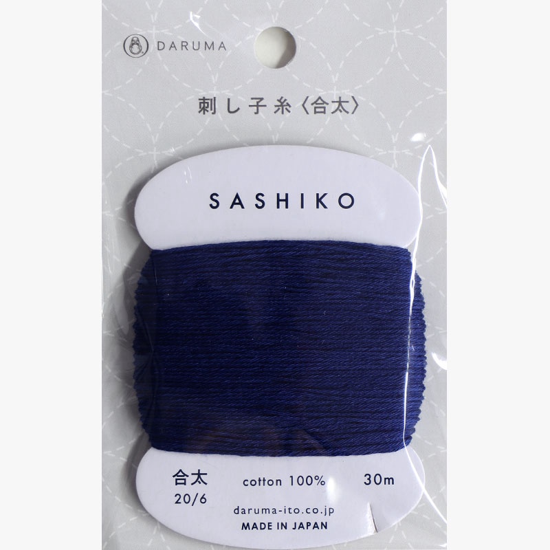 Daruma Sashiko Thread Thick 215 Navy