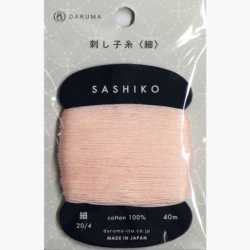 Daruma Sashiko Thread Thin 209 Cherry Blossom 40mm