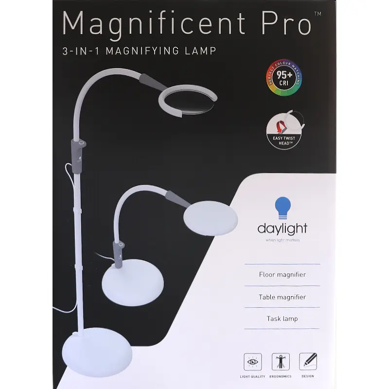 Daylight Magnificent Pro Desk/Floor Lamp