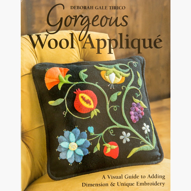 DEBORAH TIRICO Gorgeous Wool Applique