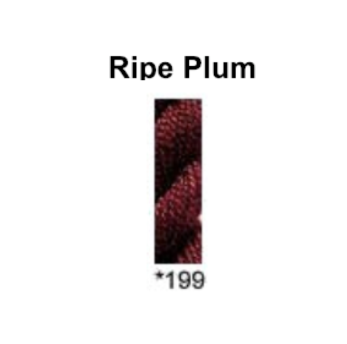 Gumnut Threads Daisies 199 Ripe Plum