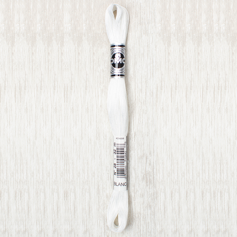 DMC Broder No. 16 Blanc