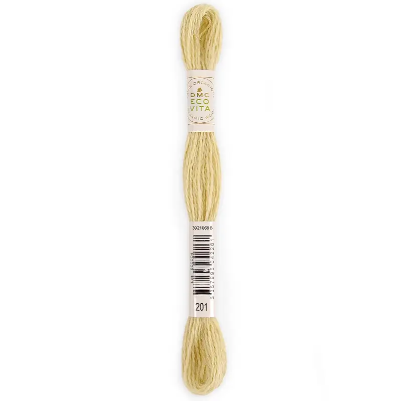 DMC Eco Vita Organic Crewel Wool 201 Creamy Woald