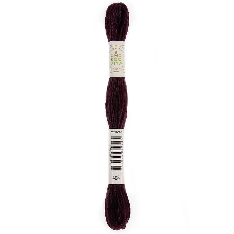 DMC Eco Vita Organic Crewel Wool 408 Colchicum Madder