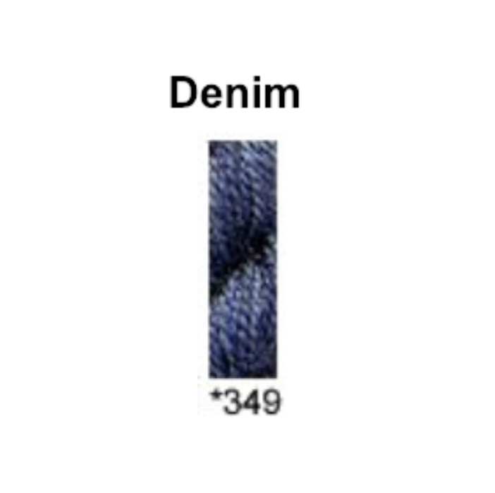 Gumnut Threads Daisies 349 Denim